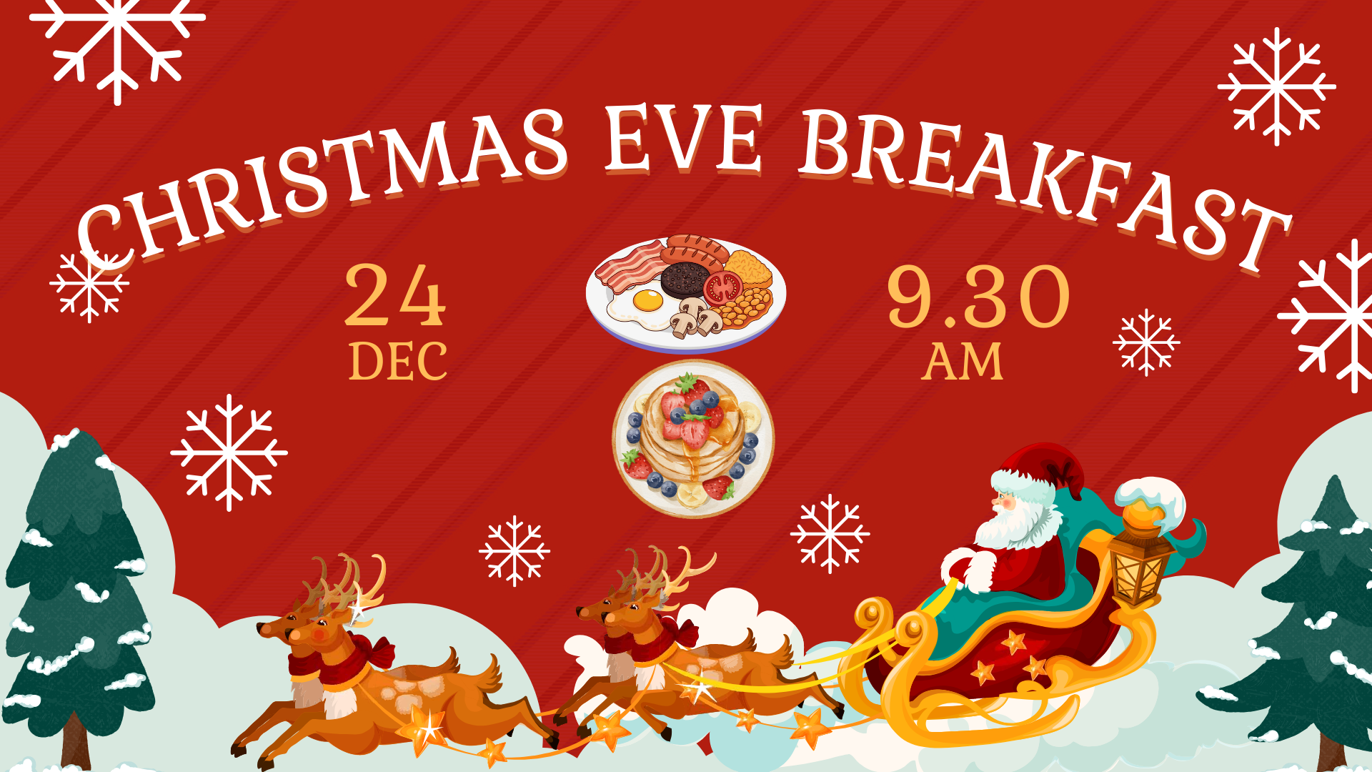 Christmas Eve breakfast